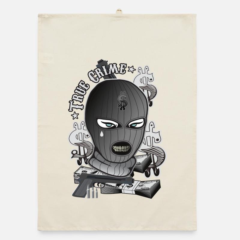 True crime Organic dish towel