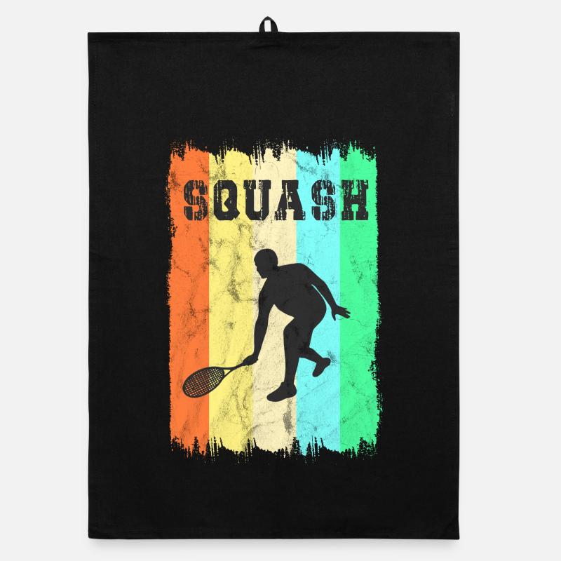 Squash Sport Design Organic dish towel