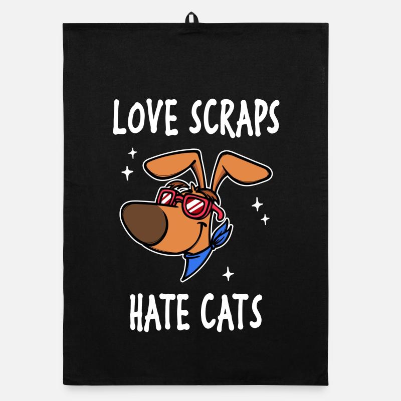 Cat Dog Statement Pets Favorite Animal Torchon bio