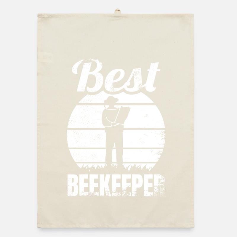 Lustiger Imker Organic Geschirrtuch