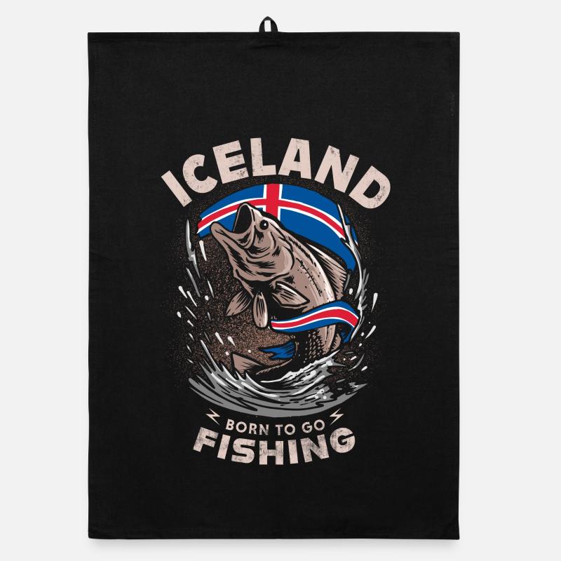 ISLANDE - born to go - PÊCHE Torchon bio