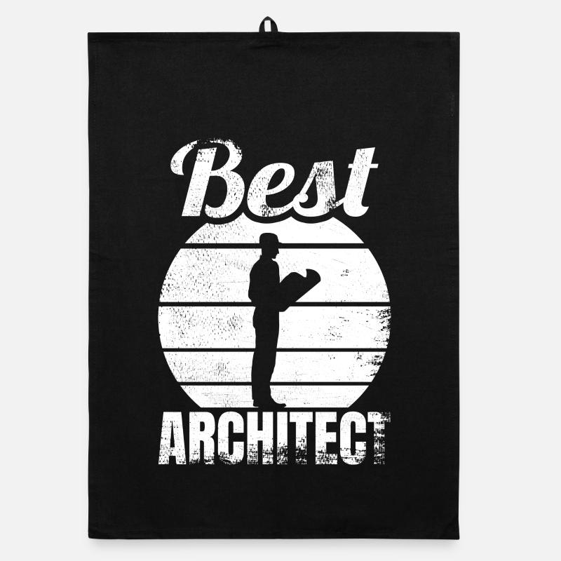 Bester Architekt Organic Geschirrtuch