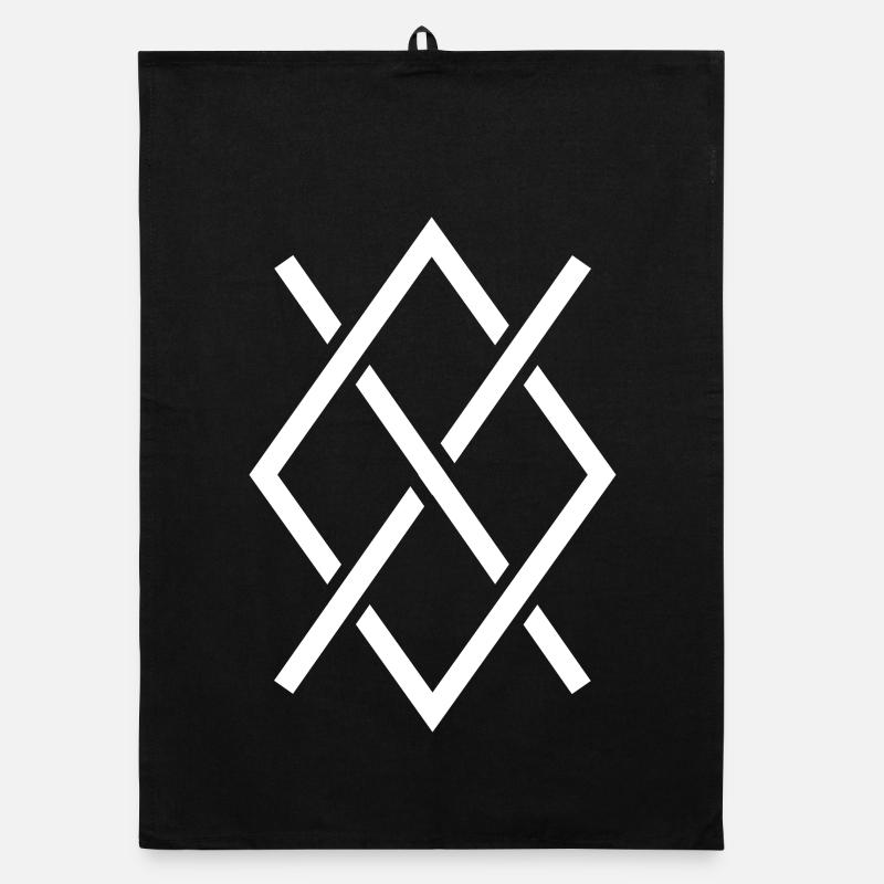 Gungnir white color Organic dish towel