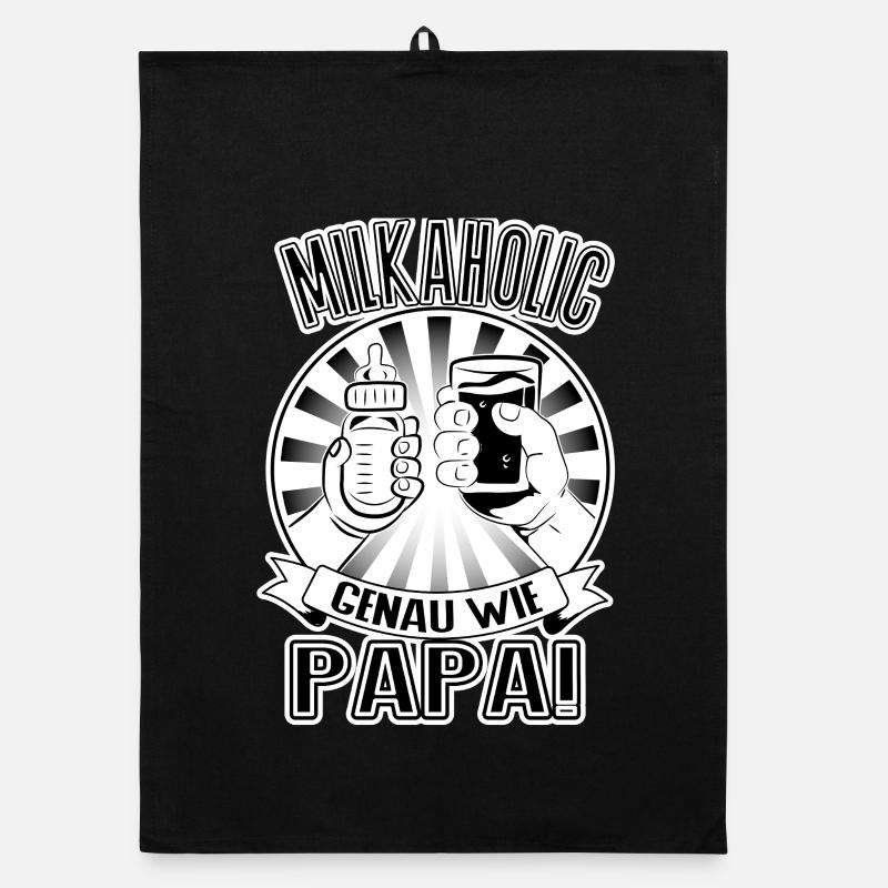 Milkaholic – Salutations de papa ! Torchon bio