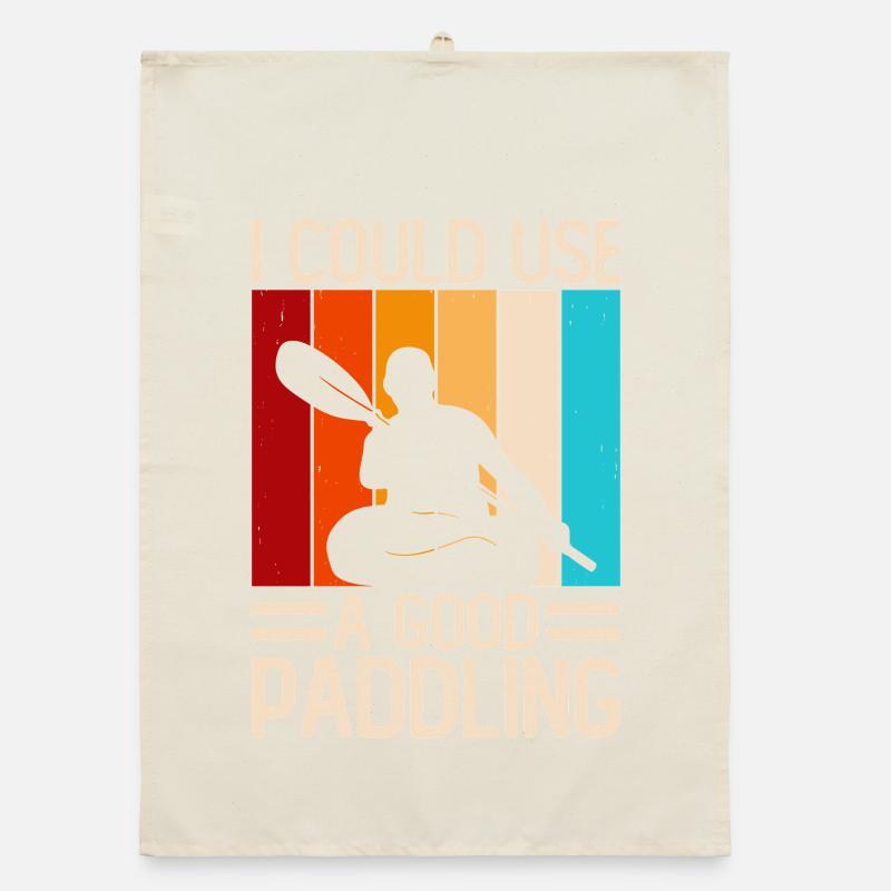 Humor Paddle Paddleboard for Amateurs Organic dish towel