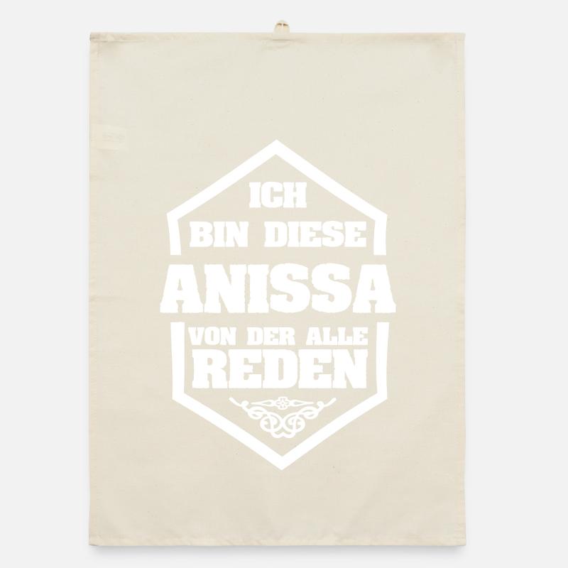 Rufname Anissa Organic Geschirrtuch