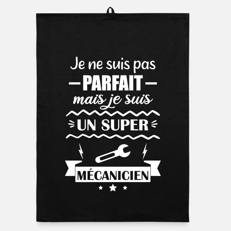 Super Mécanicien Garage Outils mécano Torchon bio