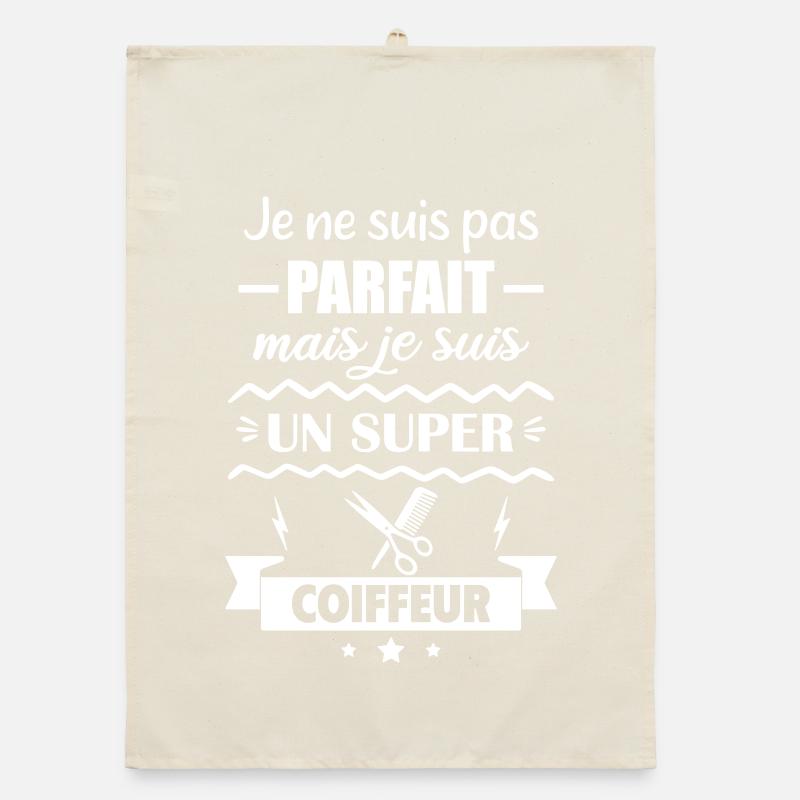 Pas parfait mais super coiffeur Torchon bio