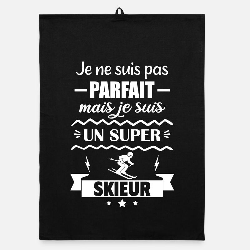 Pas parfait mais super skieur Ski Torchon bio
