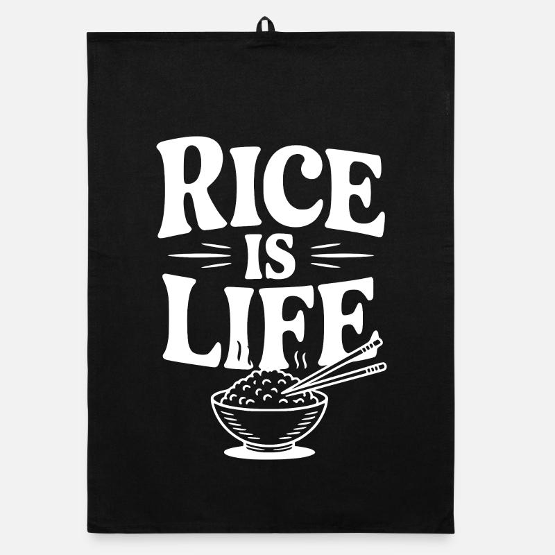 Le riz, c’est la vie Torchon bio
