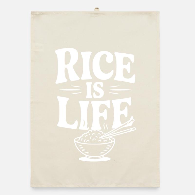 Le riz, c’est la vie Torchon bio