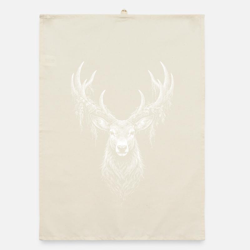 Cerf rouge Torchon bio