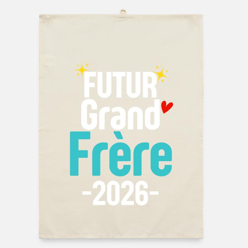 Ich werde Big Brother 2026 Junge Future Big sein Organic Geschirrtuch