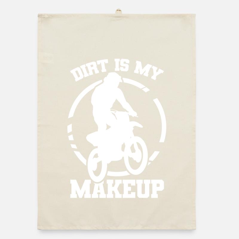 Dirt is my make-up Organic dish towel