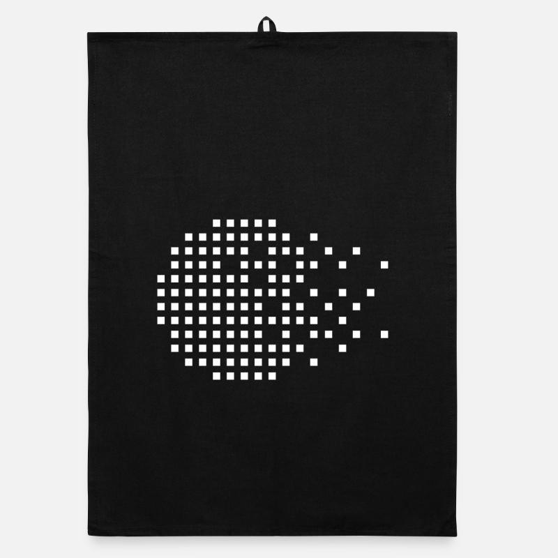 Pixel-Mosaik-Raster Organic Geschirrtuch