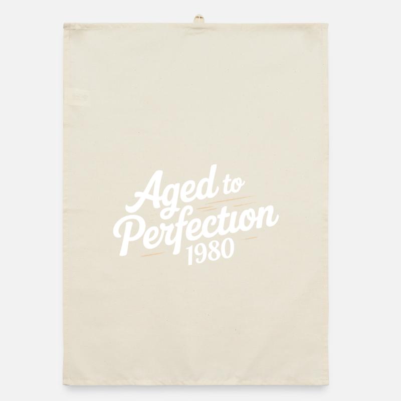 1980 Conception du 46 – Pour 46 ans Torchon bio