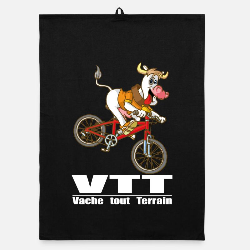 VTT Vache tout terrain Torchon bio