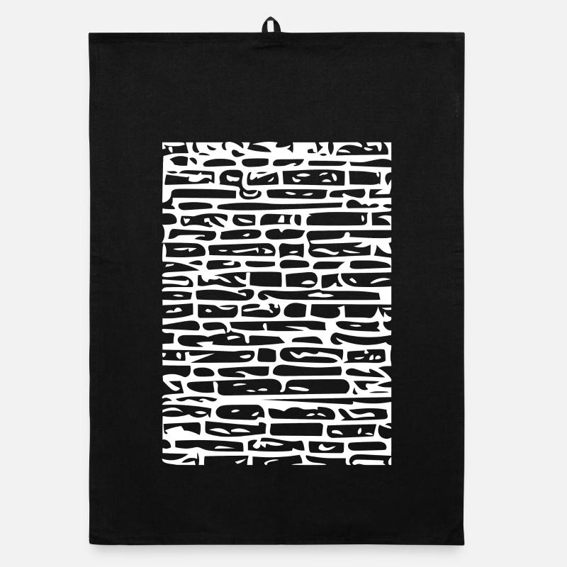 Wall sketch Organic dish towel