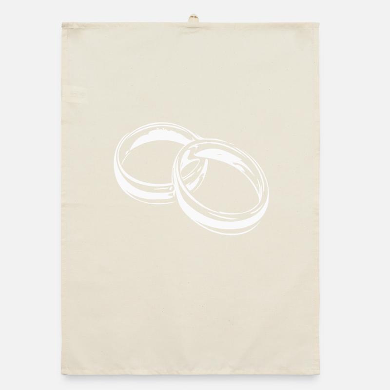 rings Organic dish towel