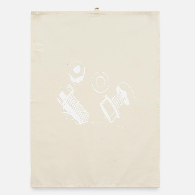 Screws and nuts Organic dish towel