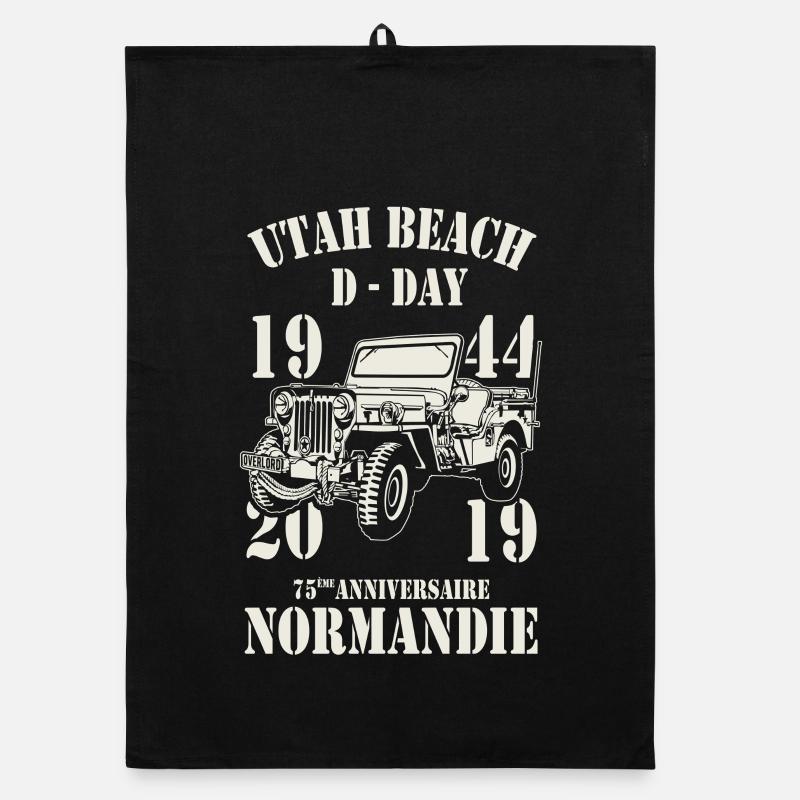 Utah Beach D-Day 1944 - 2019 Torchon bio