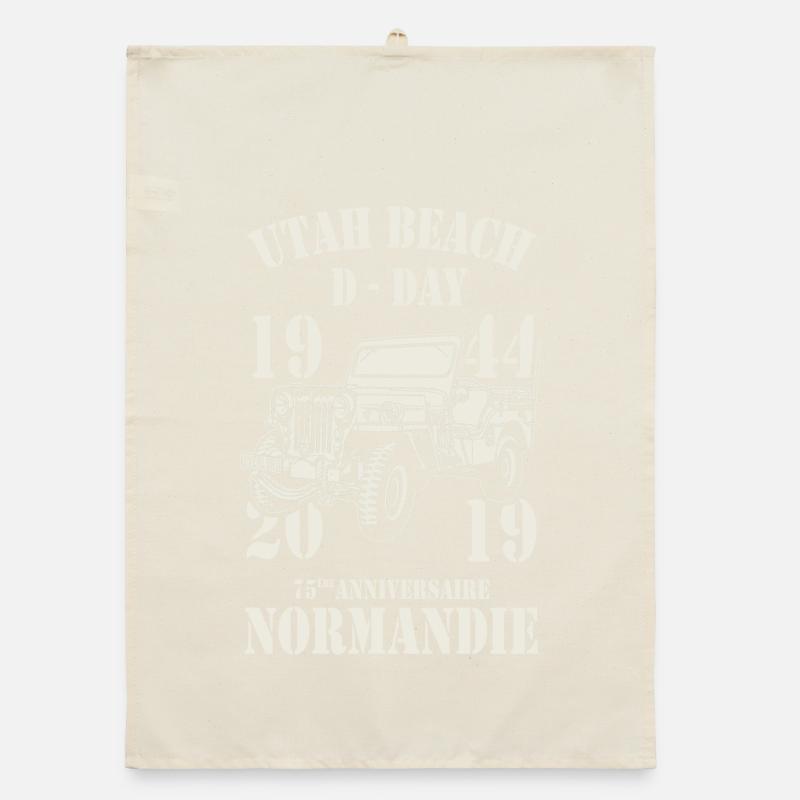 Utah Beach D-Day 1944 - 2019 Torchon bio