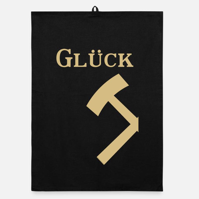 Partnershirt - Glück Auf! - Glück Organic Geschirrtuch