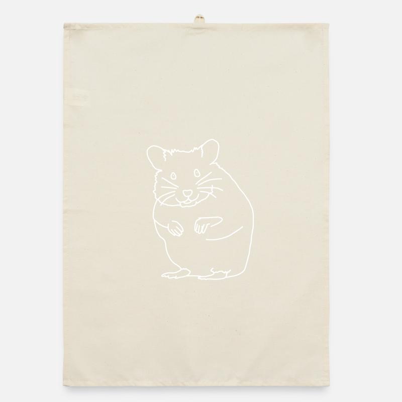 hamster Organic dish towel