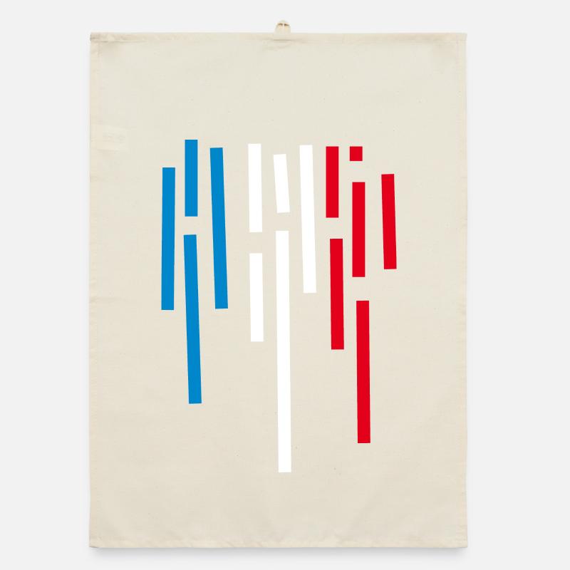 France Drapeau Torchon bio