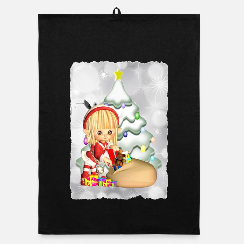 Geschenke Elf Organic Geschirrtuch