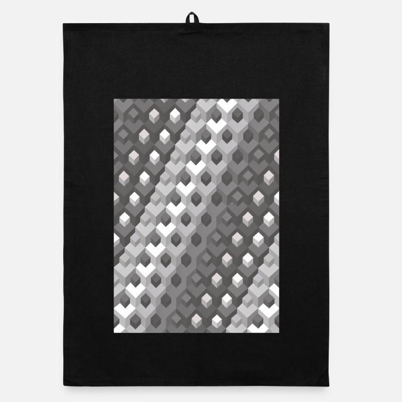 Dégradé de niveaux de gris Virage à gauche Torchon bio