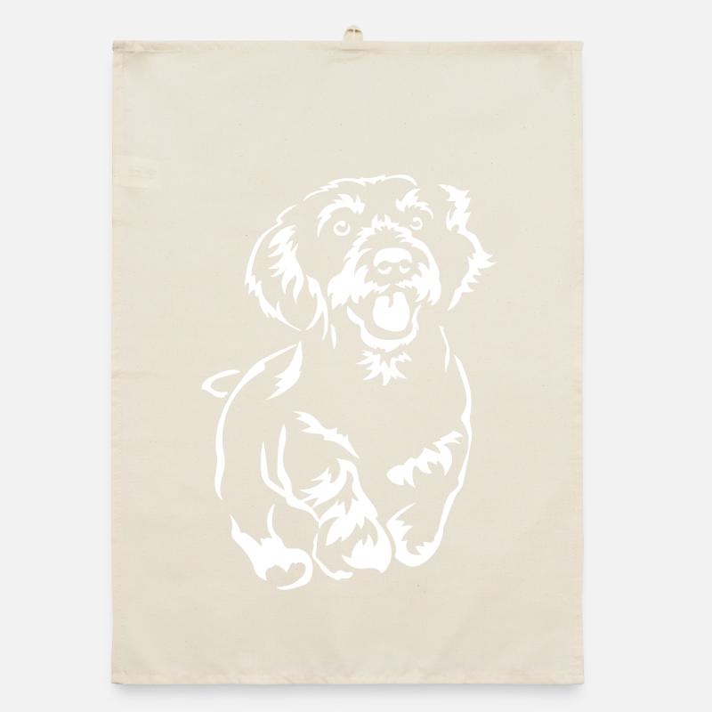 Teckel « Édition Noire » Torchon bio