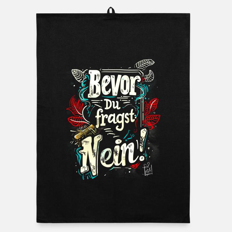 Bevor Du fragst: NEIN! Organic Geschirrtuch
