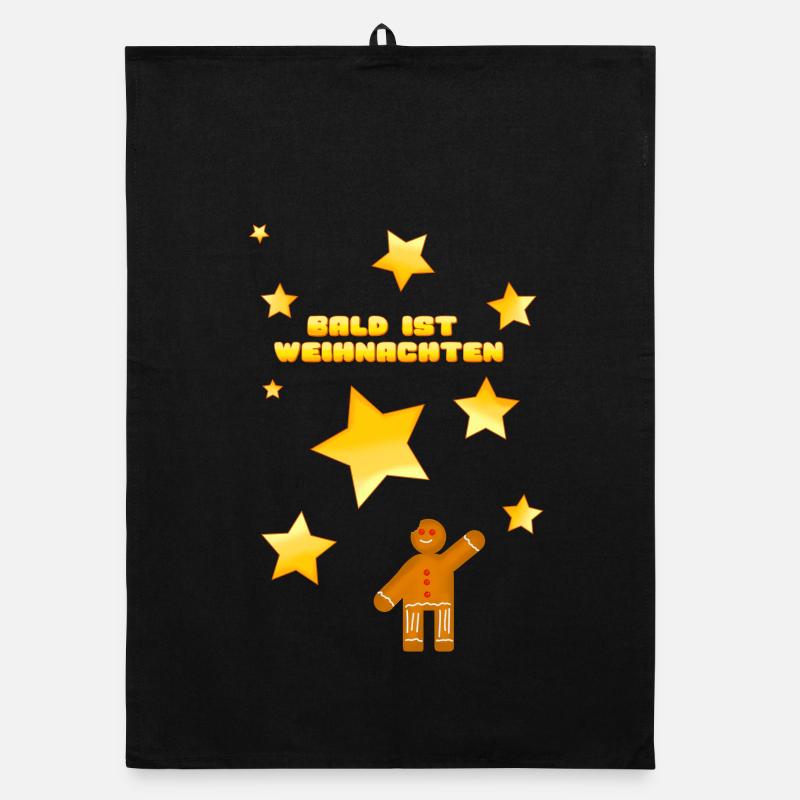 Noël approche à grands pas Torchon bio