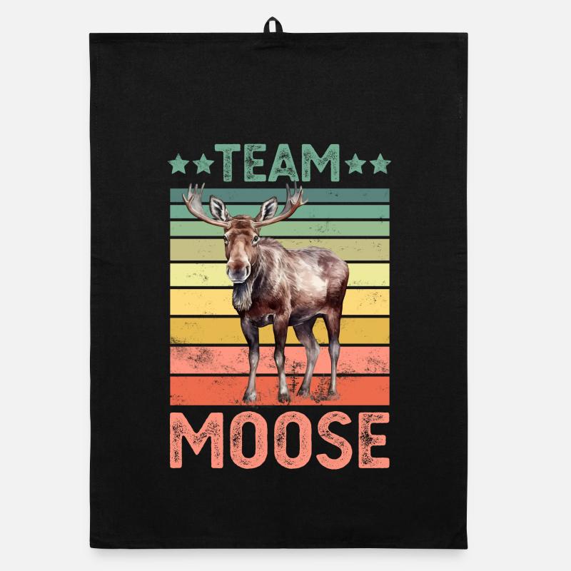 Elch Organic Geschirrtuch