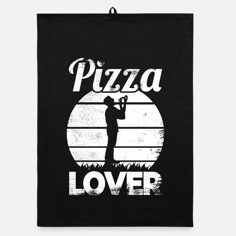Pizza Enthusiast Organic Geschirrtuch