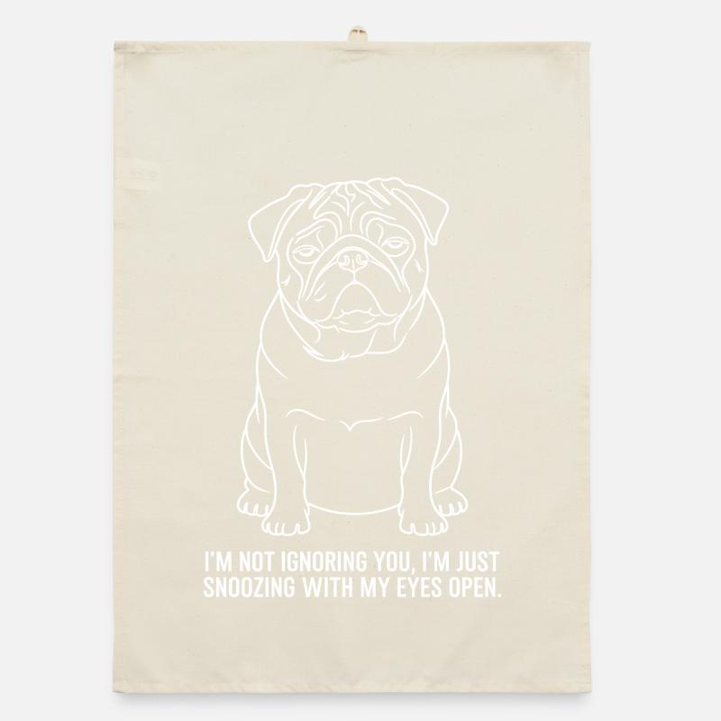 Sonoler les yeux ouverts Torchon bio