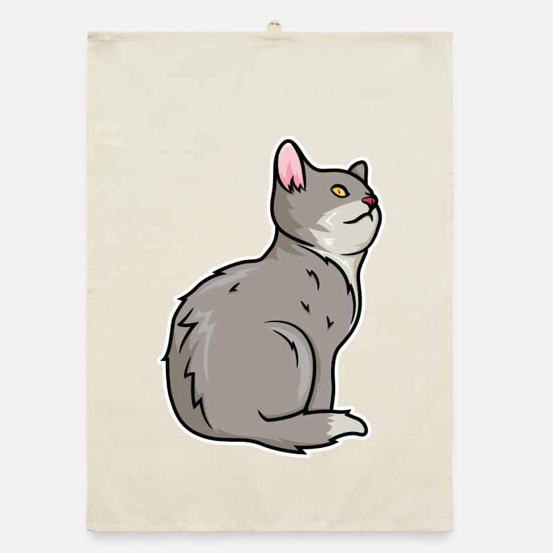 Dessin de chat Torchon bio