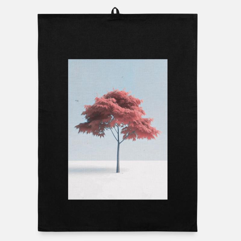 Art minimal de l’érable japonais Torchon bio