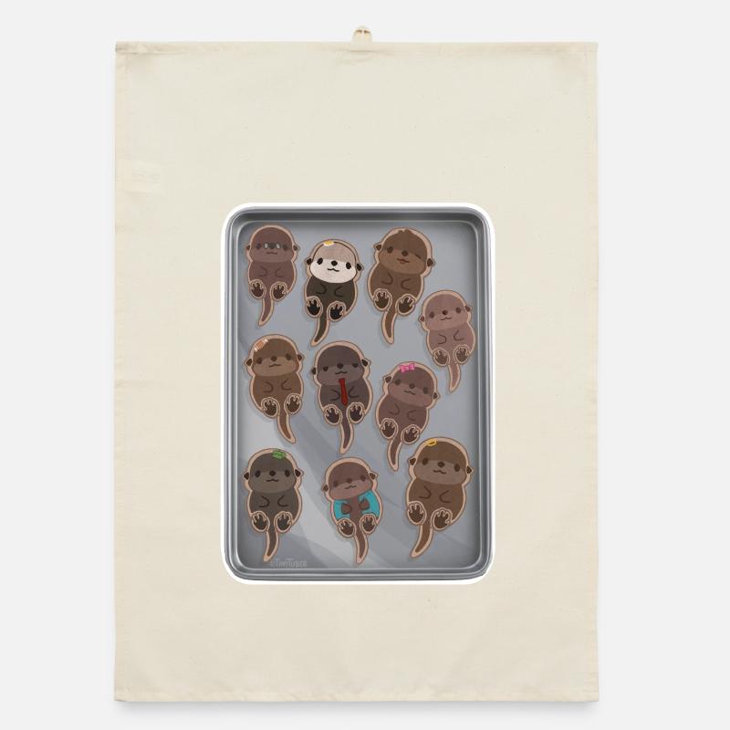 Conférences Tazz | Parade de plateaux de biscuits Otter Torchon bio