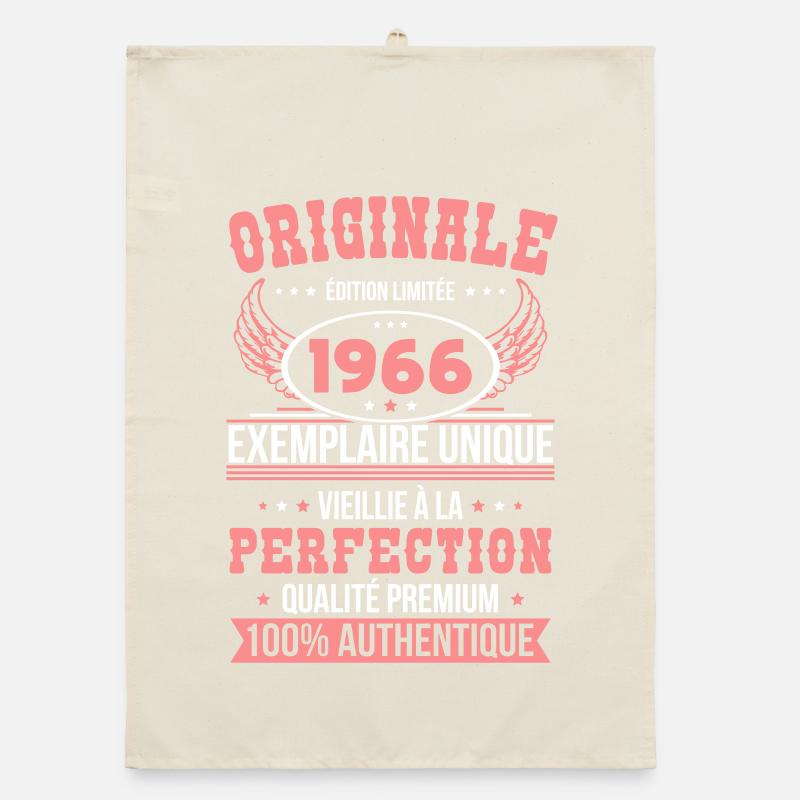 1966 – Exemplaire unique – Qualité premium Torchon bio