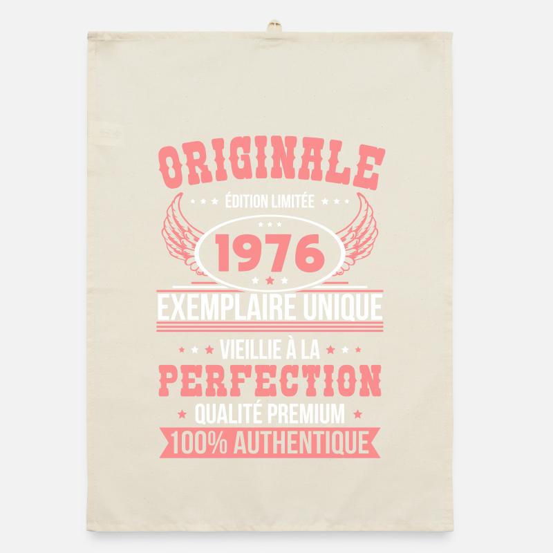 1976 – Exemplaire unique – Qualité premium Torchon bio