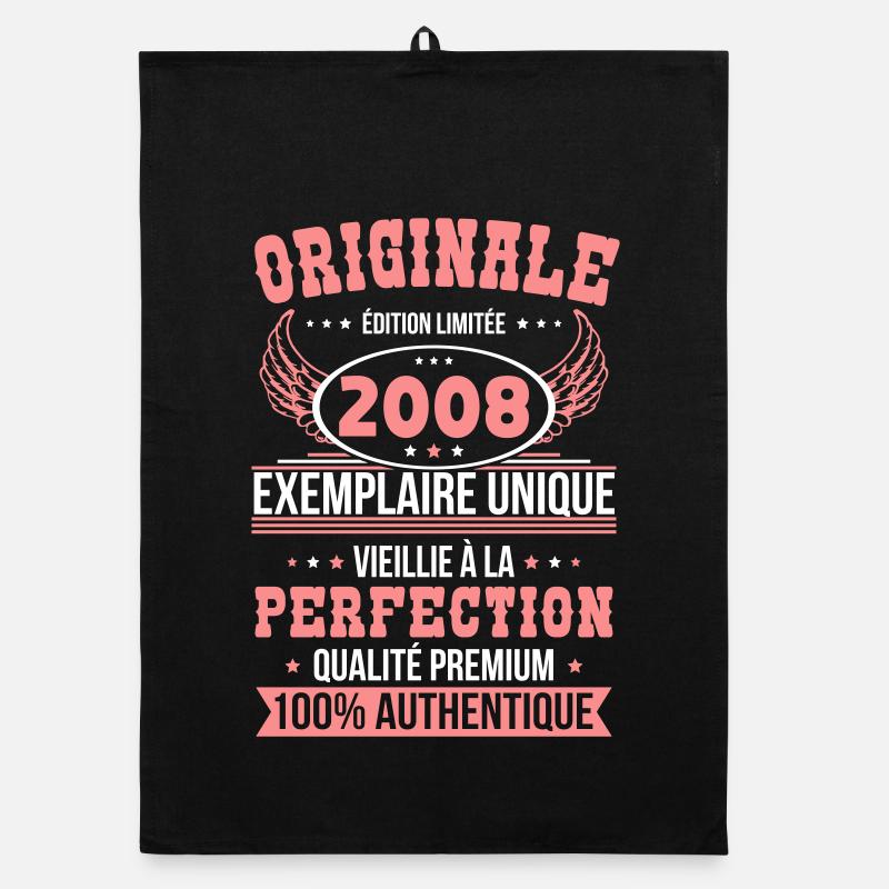 2008 – Exemplaire unique – Qualité premium Torchon bio
