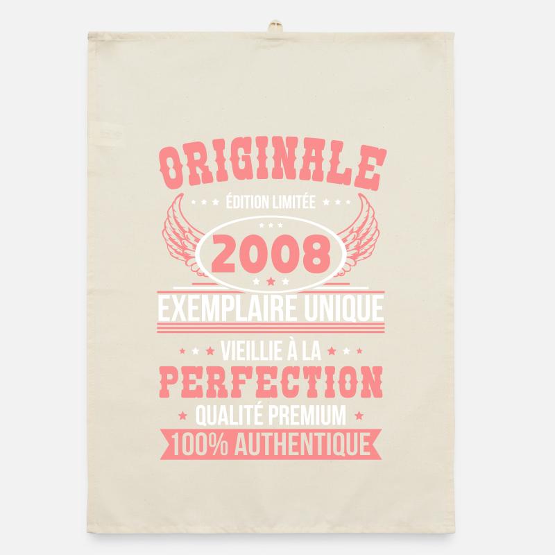 2008 – Exemplaire unique – Qualité premium Torchon bio