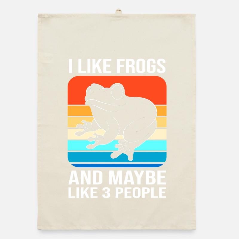 Tree Frog Frog Organic dish towel