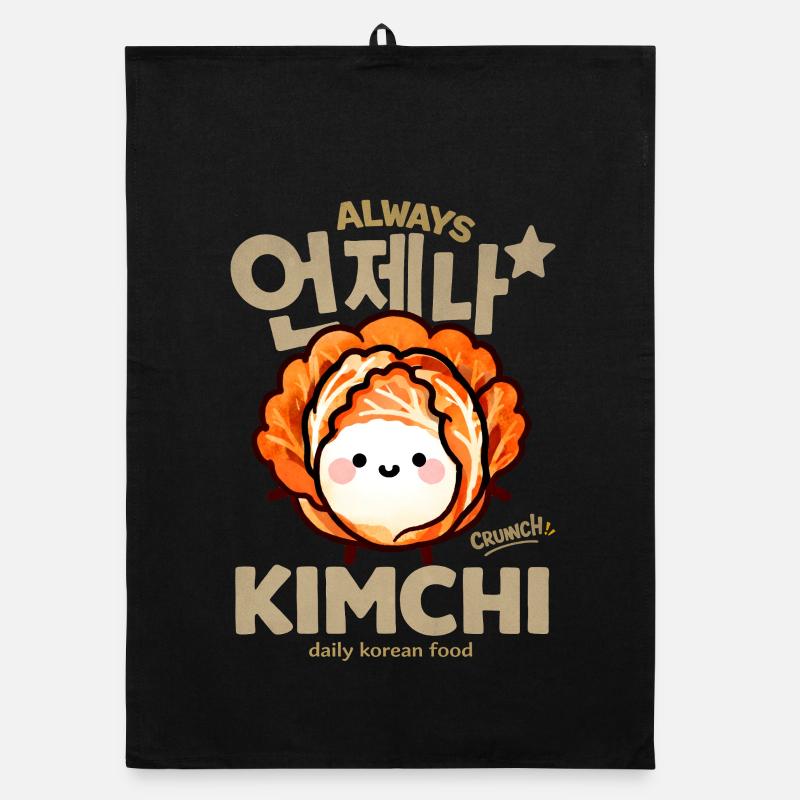 Always Kimchi – Art culinaire coréen Torchon bio