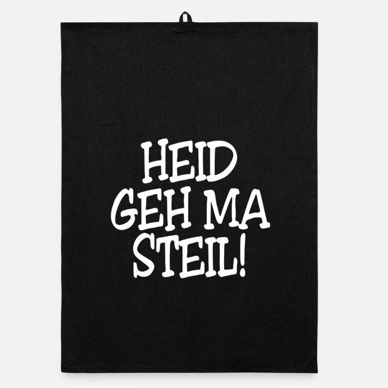 Heid geh ma Steil! Organic Geschirrtuch