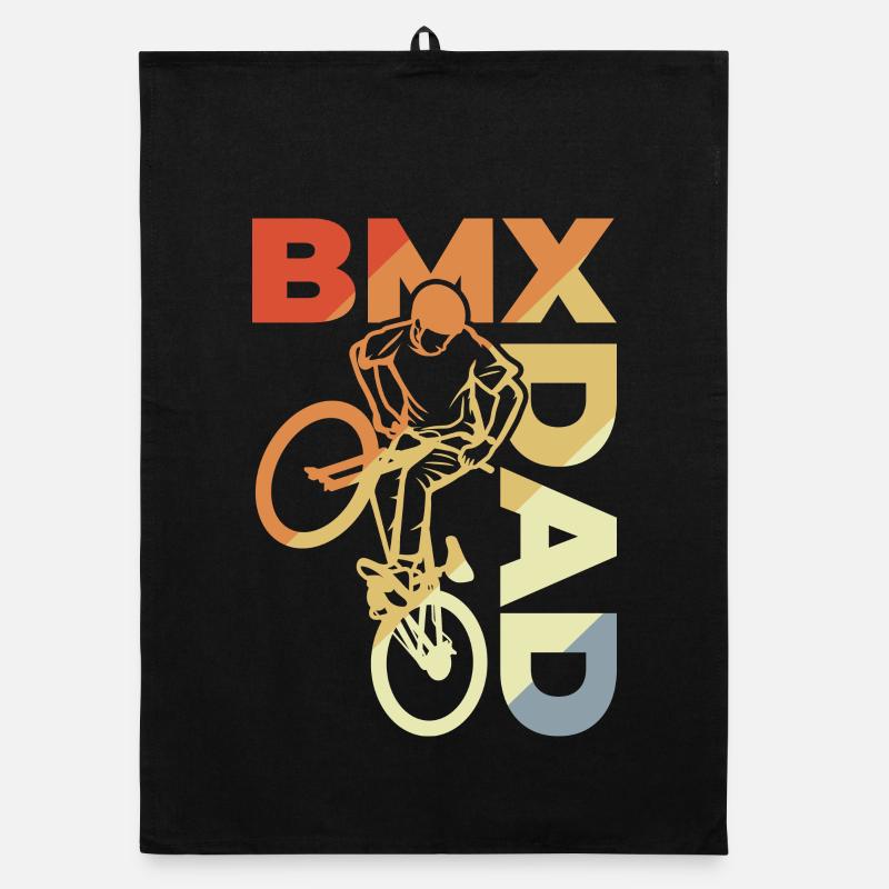 BMX Dad Organic dish towel