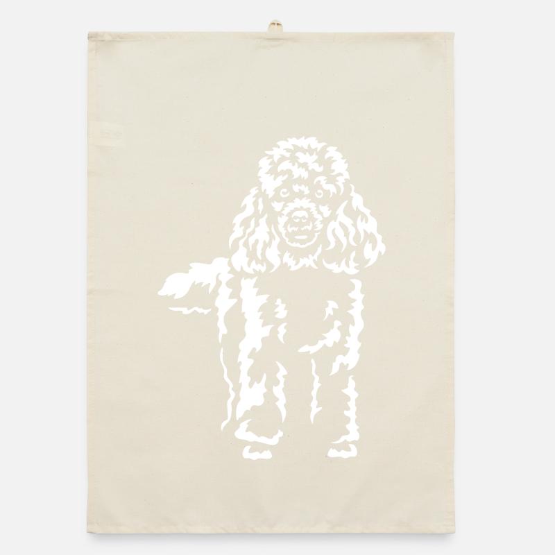 Caniche « Black Edition » Torchon bio