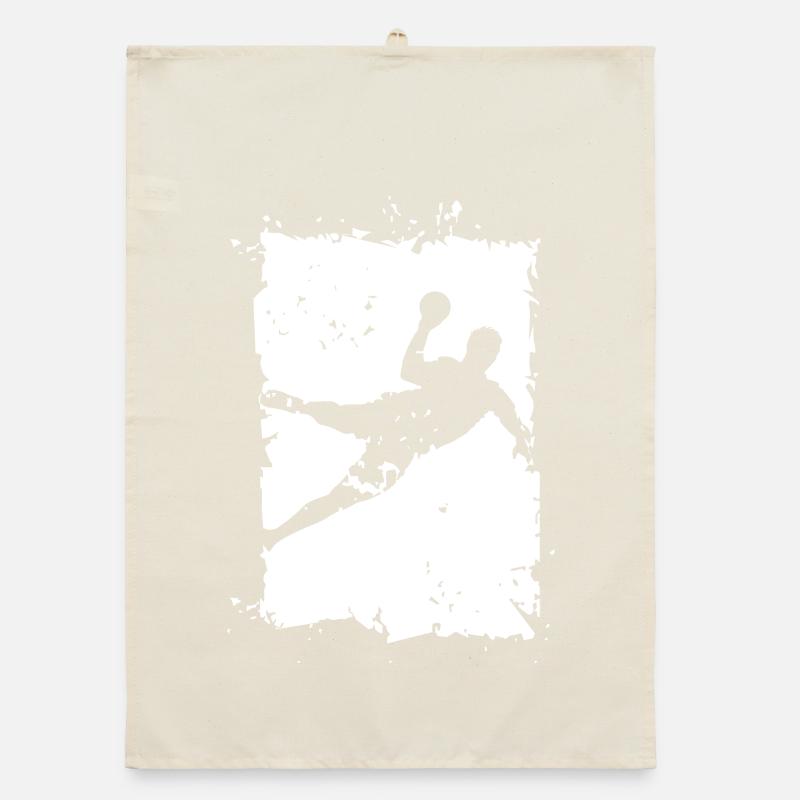 Illustration de destruction d’explosion de lancer de handball Torchon bio